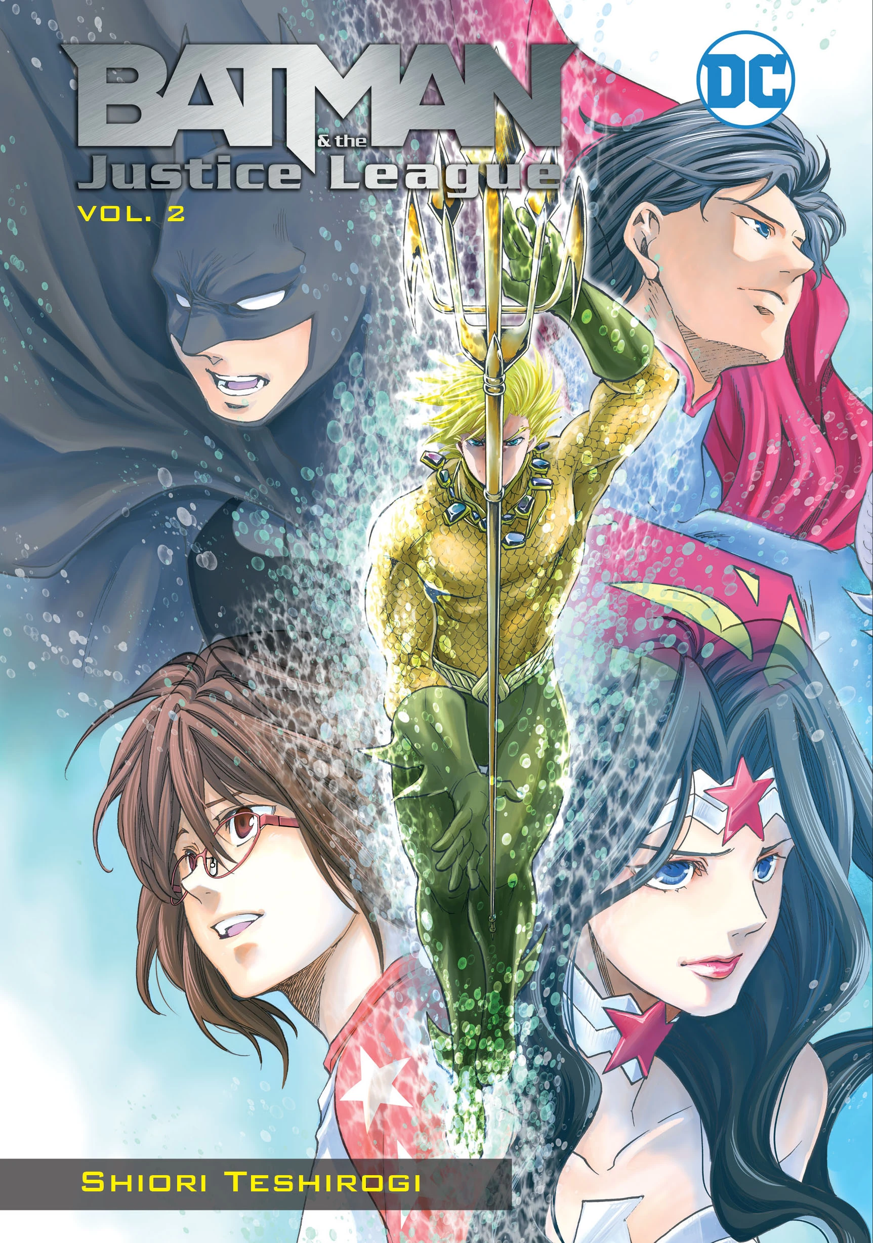 Batman and the Justice League Manga Vol. 2 (DC, 2019) cover